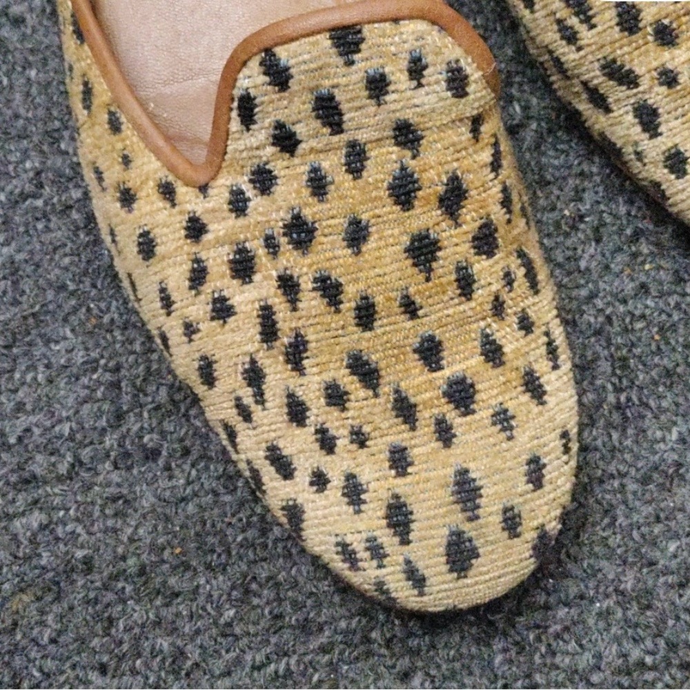 Stubbs & Wootton Animal Print Mules - Picture 3 of 9